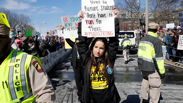 Etats-Unis : manifestations historiques contre les armes à feu Etats-Unis : manifestations historiques contre les armes à feu