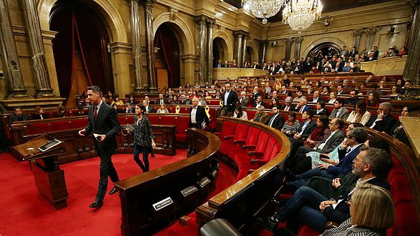 Präsidentenwahl in Katalonien unterbrochen Präsidentenwahl in Katalonien unterbrochen
