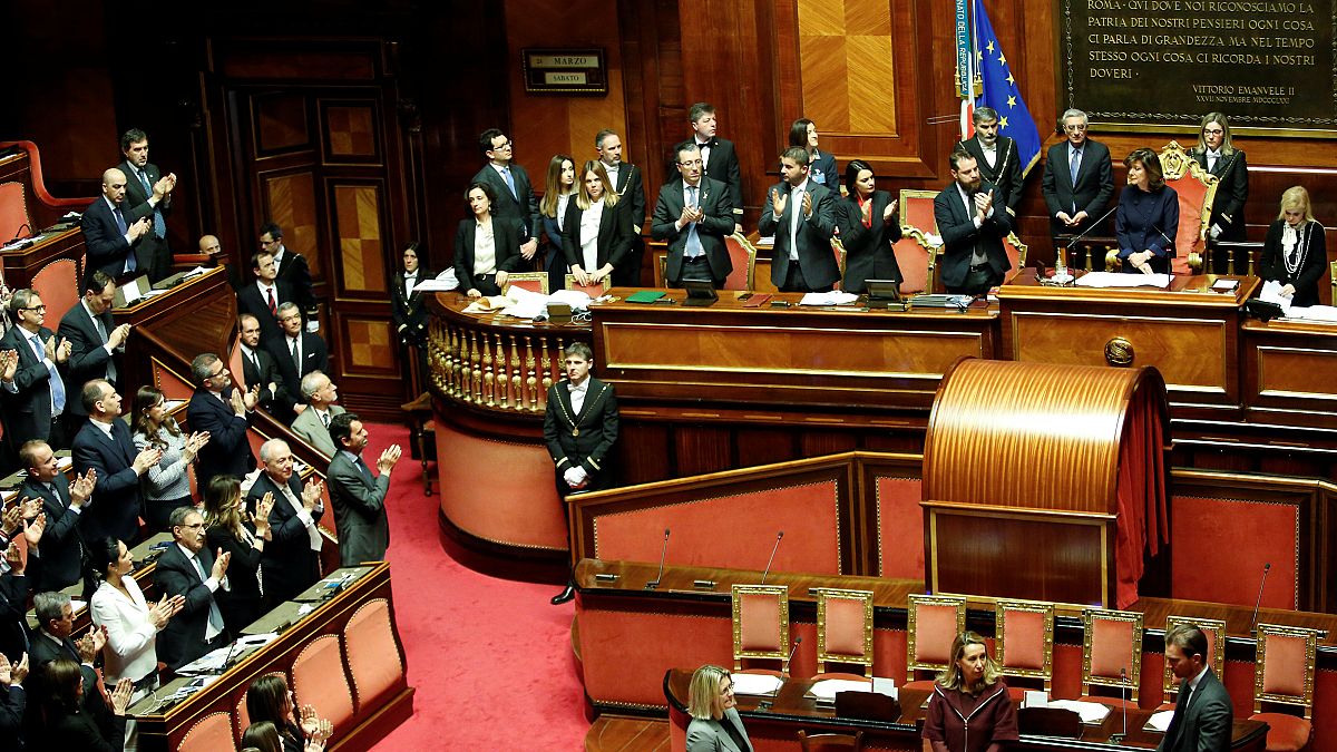 Iταλία: Συμφωνία και εκλογή προέδρων Γερουσίας και Βουλής