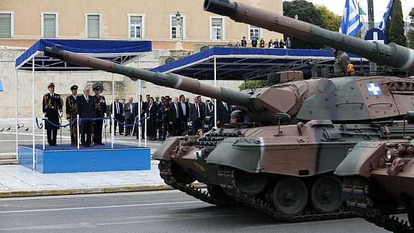 Μεγάλη στρατιωτική παρέλαση για την 25η Μαρτίου - Μήνυμα Παυλόπουλου στην Άγκυρα Μεγάλη στρατιωτική παρέλαση για την 25η Μαρτίου - Μήνυμα Παυλόπουλου στην Άγκυρα