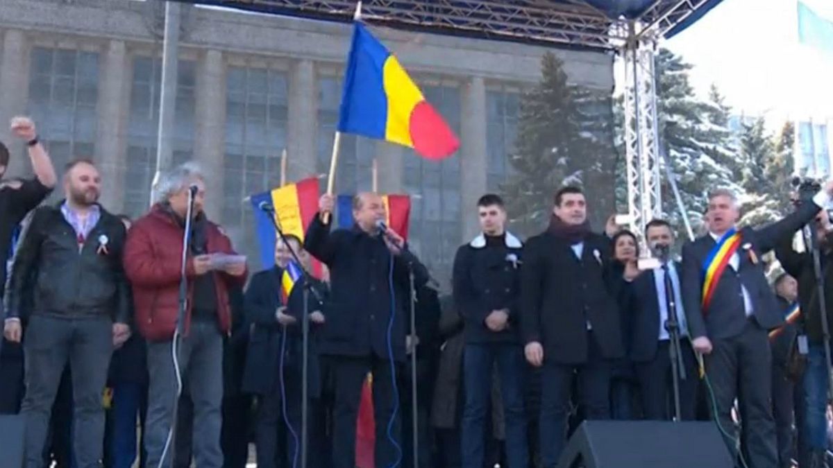 راهپیمایی در مولداوی برای باز پیوستن به رومانی