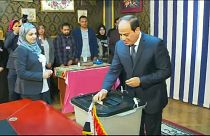 Incumbent President Abdel Fattah al-Sisi