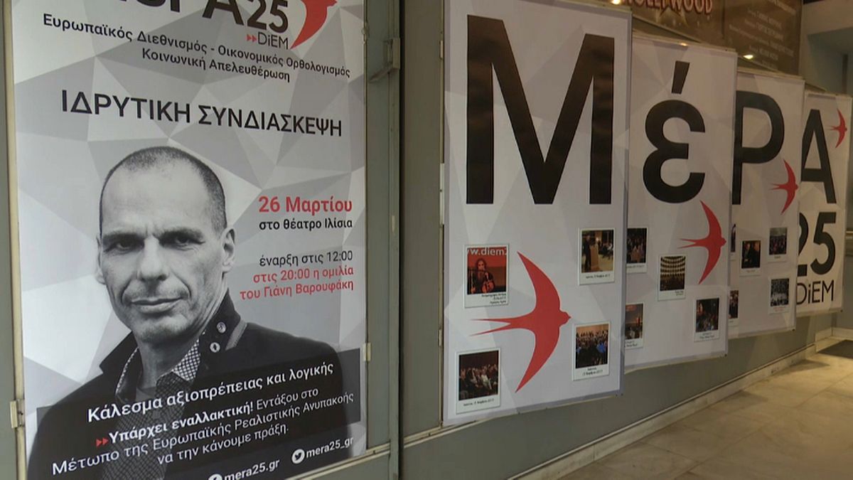 Grecia, Varufakis lancia Mera25, "per democratizzare l'Europa"