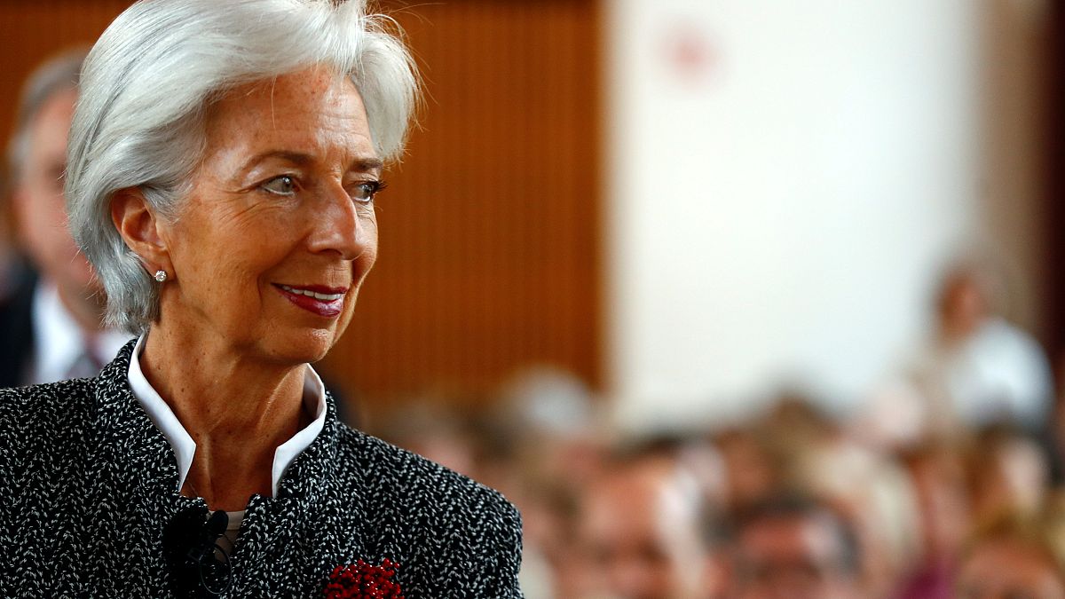 Christine Lagarde, no Instituto alemão para a Investigação Económica