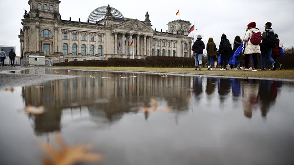 Das Reichtstagsgebäude in Berlin Das Reichtstagsgebäude in Berlin