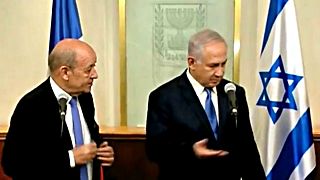 نتانیاهو در دیدار با وزیر امورخارجه فرانسه: باید در مقابل ایران ایستاد