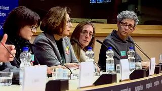 Relatives of Catalan prisoners and exiles take human rights call to Brussels