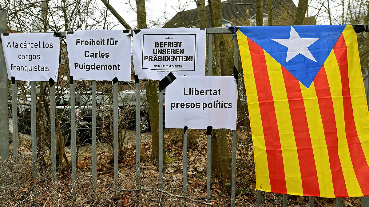 Familiares de independentistas catalães pedem apoio ao Parlamento Europeu
