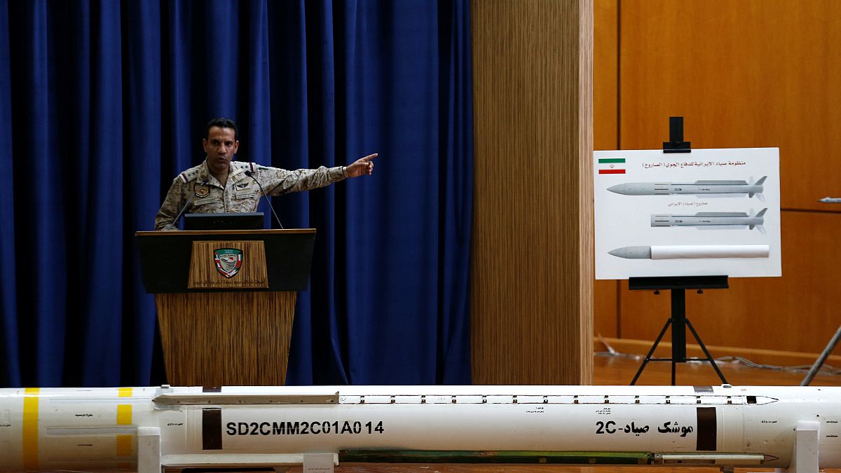 السعودية تقدم ادلة على تورط إيران في الهجوم الصاروخي على الرياض