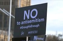 Protest as UK Labour leader under fire over anti-Semitism stance
