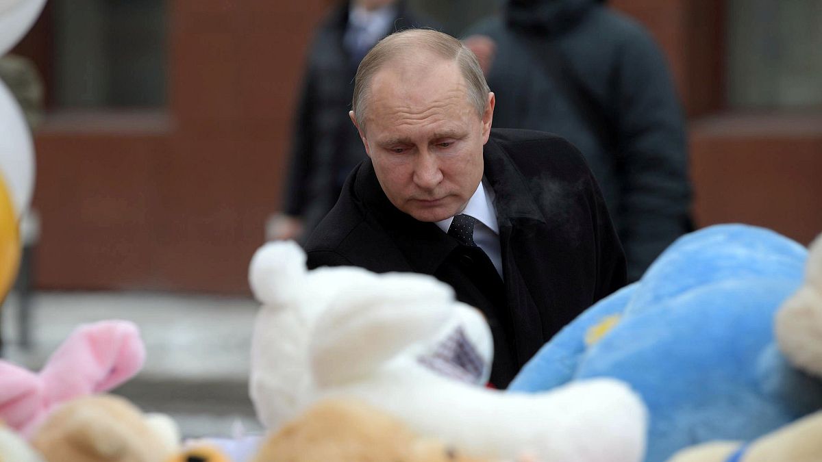 Putin declara luto nacional
