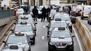 Xάος στις Βρυξέλλες από τους οδηγούς ταξί