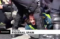 Puigdemont támogatói zártak le egy autópályát