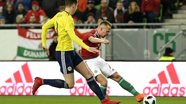Dzsudzsák Balázs kapura lő Skócia ellen Dzsudzsák Balázs kapura lő Skócia ellen