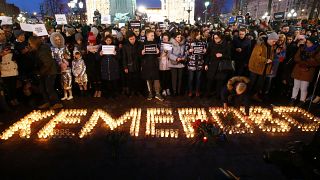 Lágrimas e indignação pela tragédia no centro comercial russo