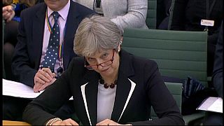 Theresa May questioned by parliamentary committee