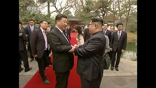 Kim Jong-un viaja a China y se reúne con Xi Jinping Kim Jong-un viaja a China y se reúne con Xi Jinping