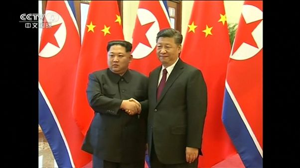 Kim Yong Un'un Çin'e yaptığı tarihi ziyaret doğrulandı Kim Yong Un'un Çin'e yaptığı tarihi ziyaret doğrulandı