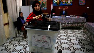 Voting in Egypt's Presidential election