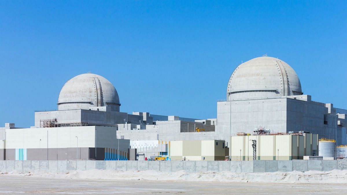 واحدهای شماره یک و دو نیروگاه هسته‌ای البرکه در ابوظبی، امارات