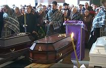 Funerals held for victims of Russia's shopping mall fire