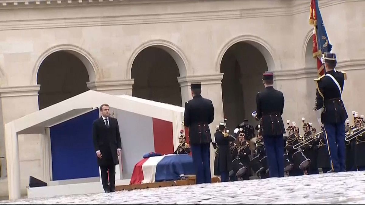 Fransa jandarma Beltrame'ı özel törenle uğurladı