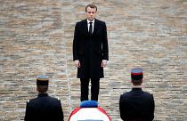 Macron condecorou o guarda que morreu no atentado terrorista