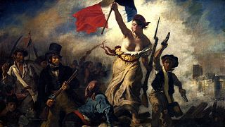 La liberté guidant le peuple, tableau d'Eugène Delacroix