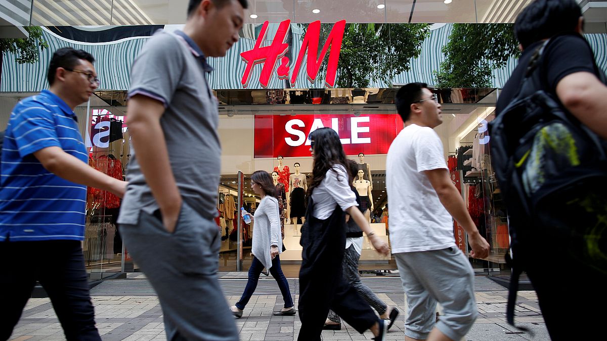 Multi-billion euro pile of unsold clothes at H&M