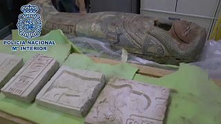 Recuperan piezas de arte robadas en Libia por el Dáesh