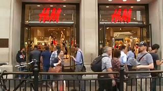 H&M revela queda nas vendas