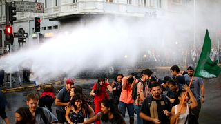 Чилийские студенты вышли на улицы