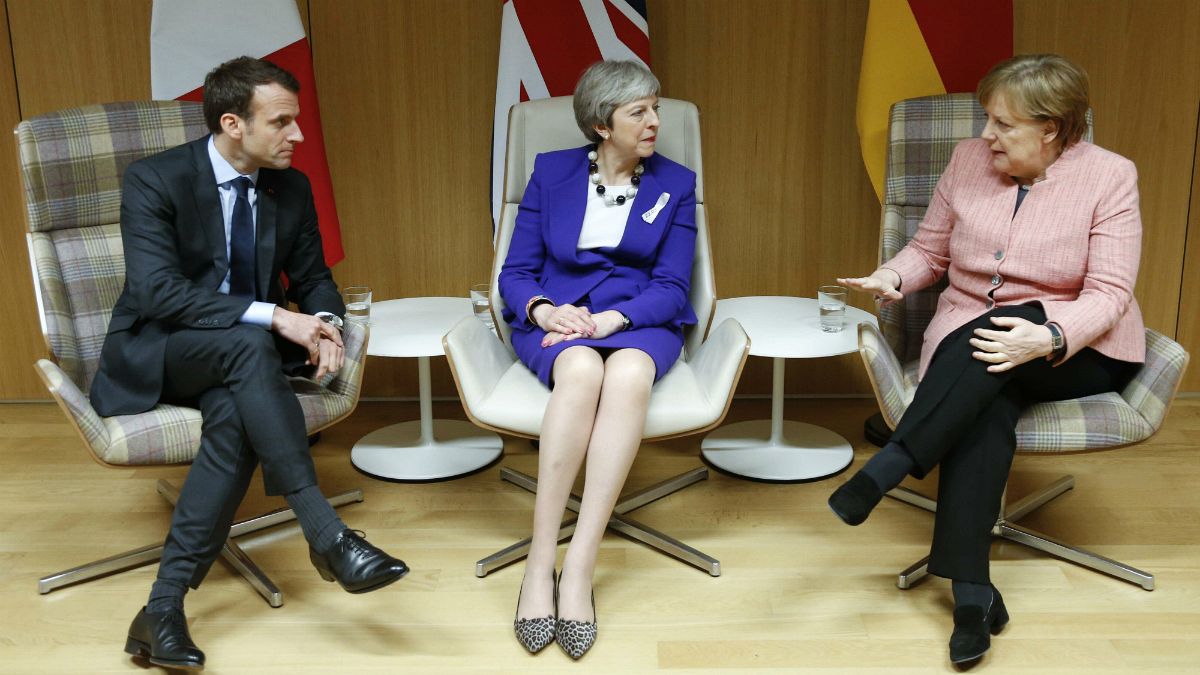 رهبران بریتانیا، آلمان و فرانسه