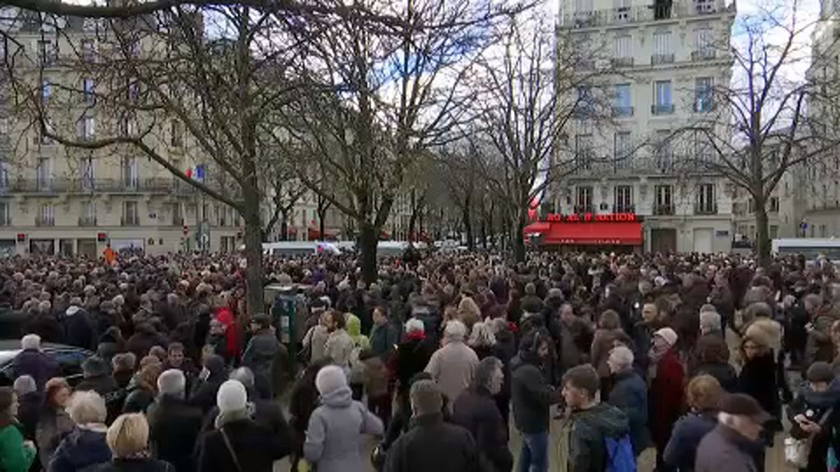 Párizsi menet az antiszemitizmus ellen