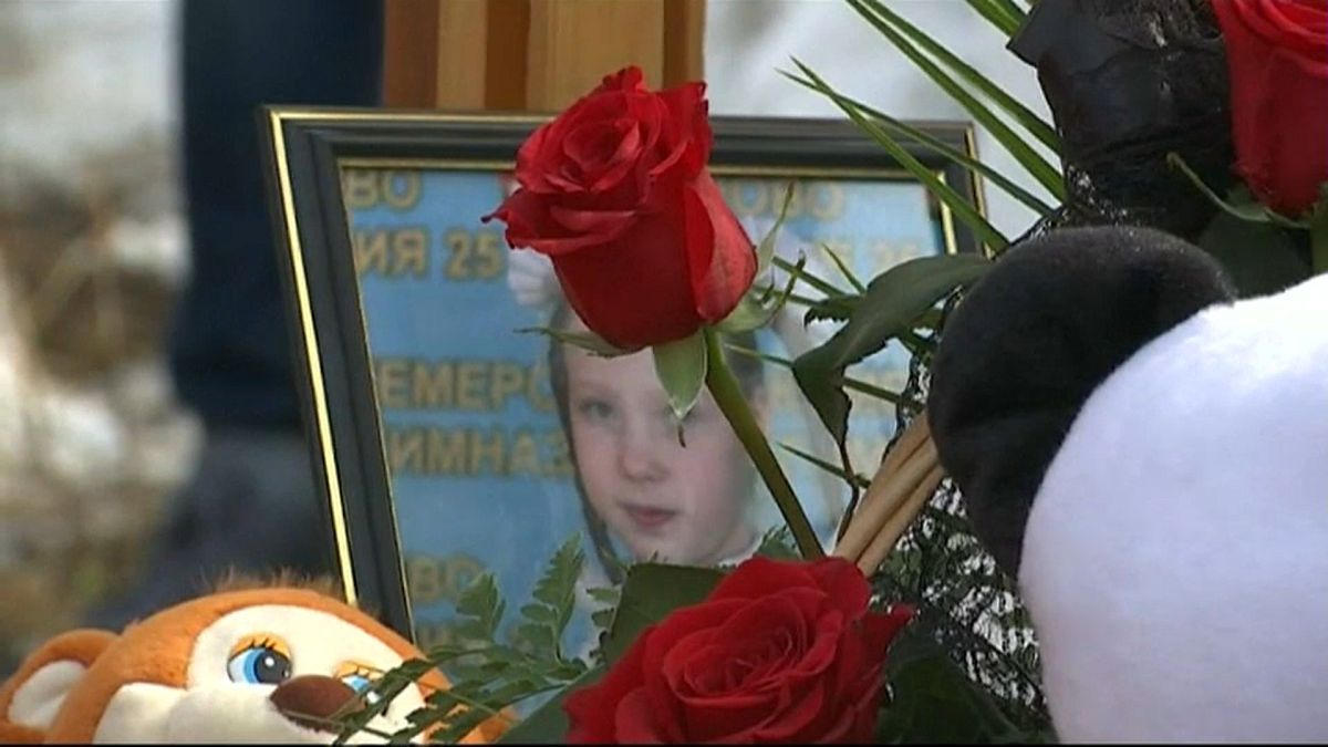 Похороны жертв кемеровской трагедии