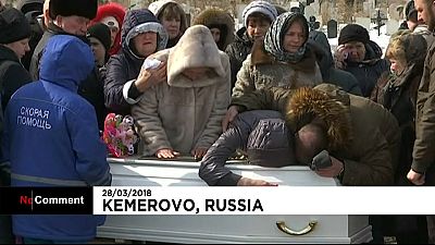 Russland: Trauer um Brandopfer