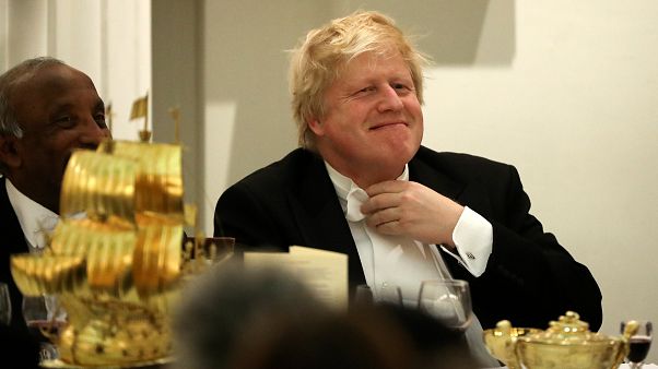 Il ministro degli esteri britannico Boris Johnson. Il ministro degli esteri britannico Boris Johnson.