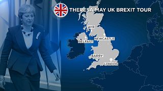 British prime minister on whistle-stop tour of UK