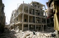 The town of Douma, Eastern Ghouta