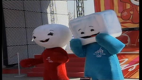 Neve e Gliz, le mascotte di Torino 2006. Neve e Gliz, le mascotte di Torino 2006.