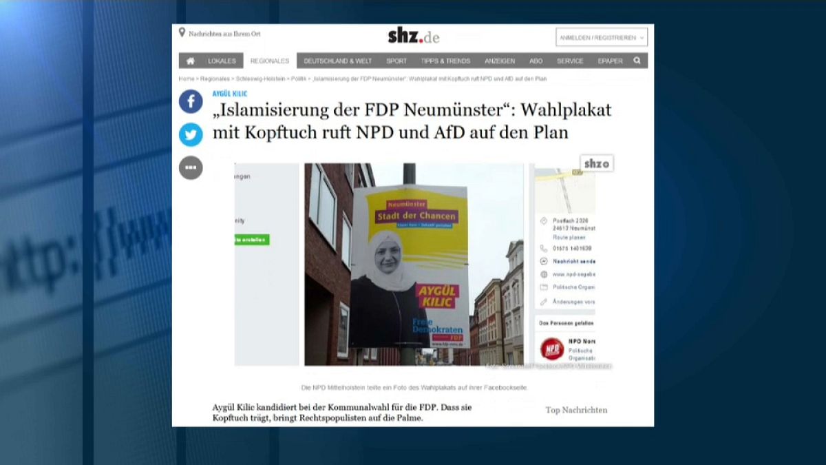 Twitter-Solidarität für FDP-Kandidatin Kilic - mit Kopftuch