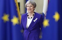 UK Prime Minister Theresa May promises a bright post-Brexit future.