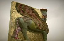 Artist Rakowitz takes over London's Fourth Plinth