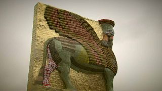 Artist Rakowitz takes over London's Fourth Plinth 