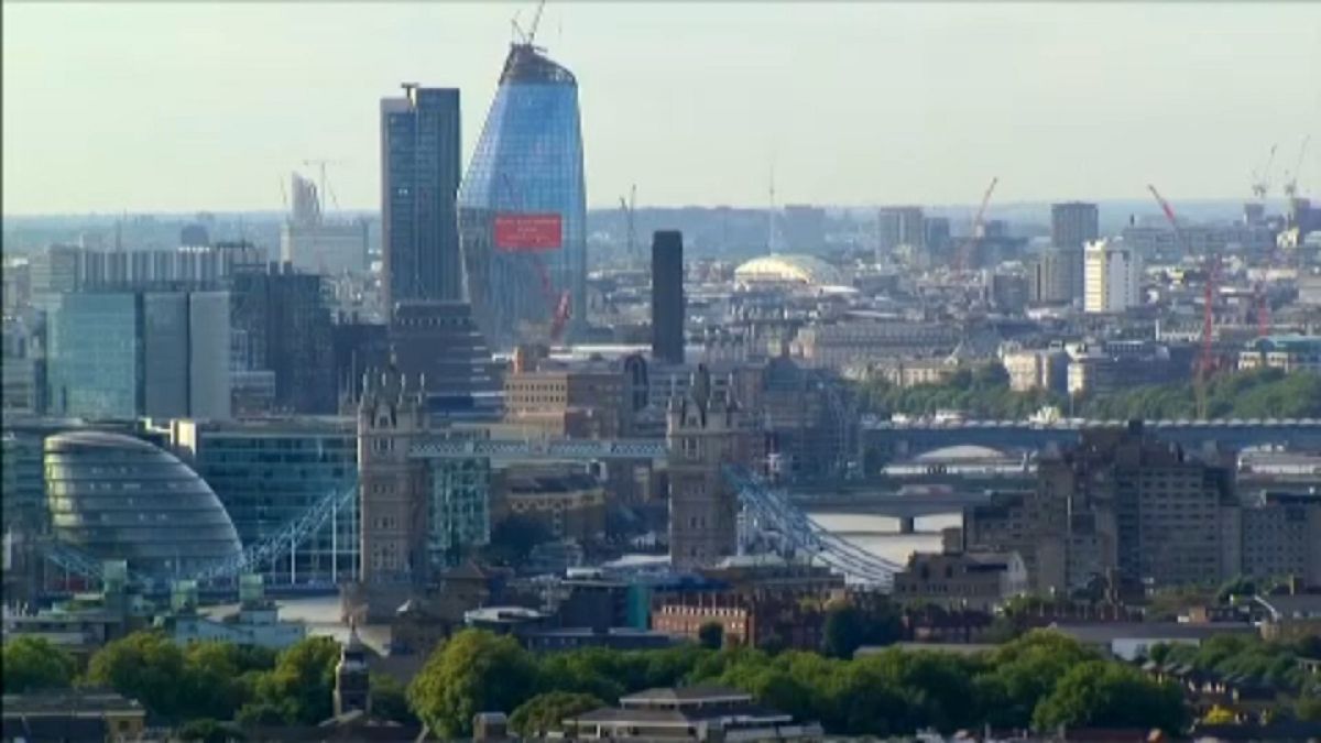 A "City of London", centro financeiro de Londres