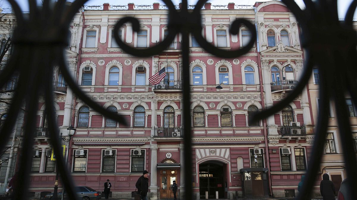 US consulate in St Petersburg