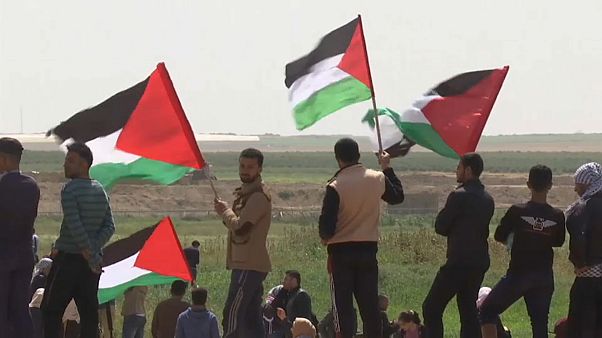Gaza: "Marsch der Rückkehr" der Palästinenser Gaza: "Marsch der Rückkehr" der Palästinenser