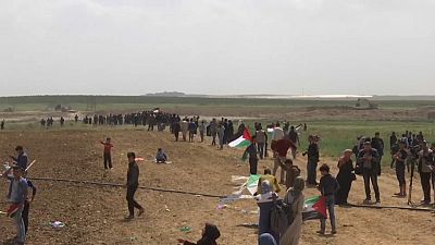 Filistinliler 30 Mart Toprak Günü'nde İsrail işgalini protesto etti