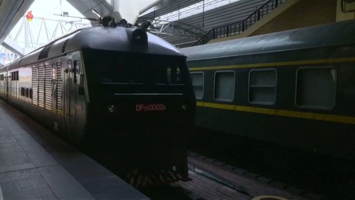 شاهد: القطار الفاخر لكيم جونغ أون الذي استقله للسفر إلى بكين