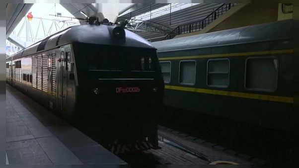 İşte Kuzey Kore liderinin zırhlı lüks treni İşte Kuzey Kore liderinin zırhlı lüks treni